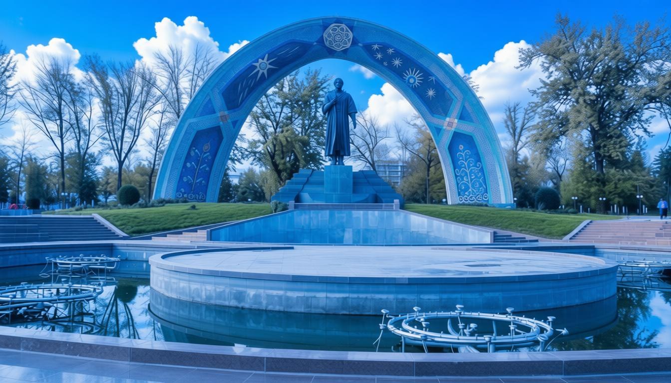 Rudaki Monument, Dushanbe